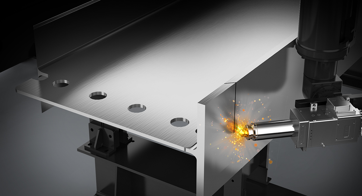 三維五軸聯(lián)動(dòng)+大轉(zhuǎn)角擺動(dòng)軸